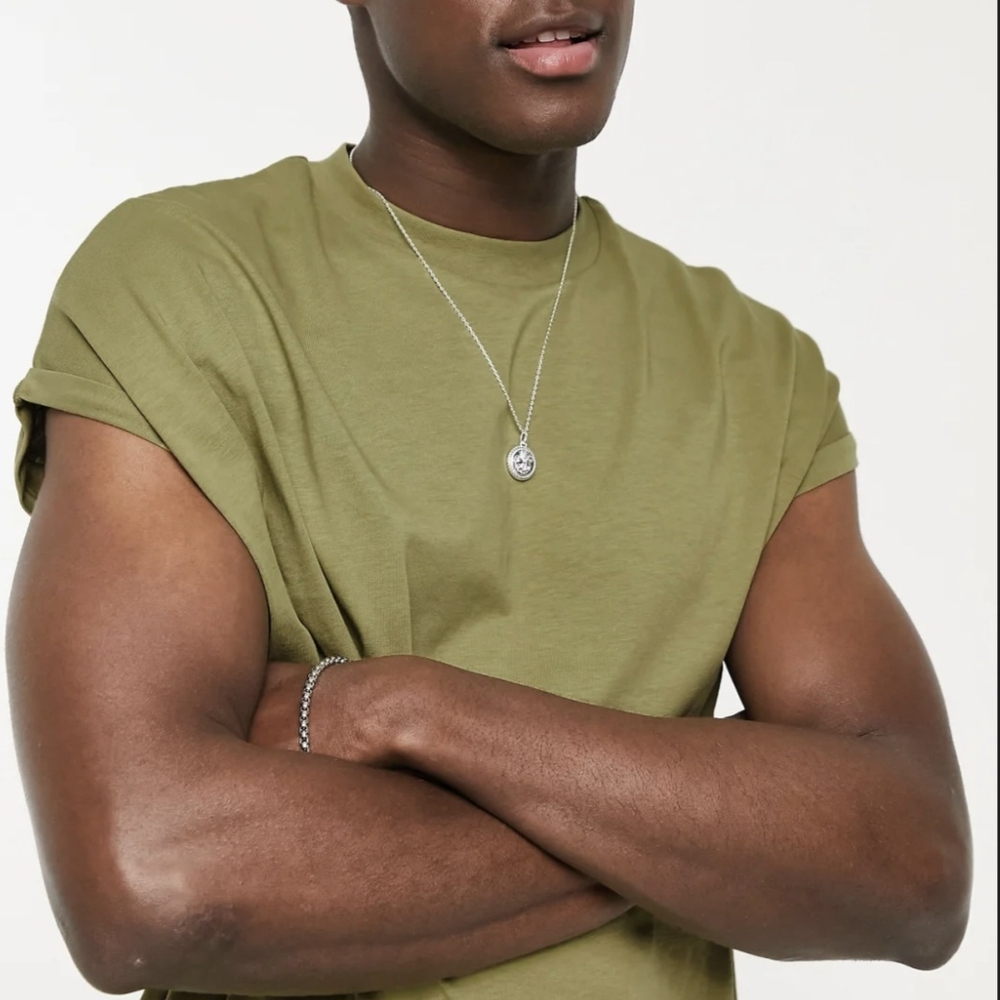 ASOS DESIGN Men's Oversized Longline Shirt